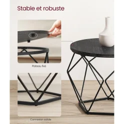 Shop SONGMICS Coiffeuse miroir Blanc