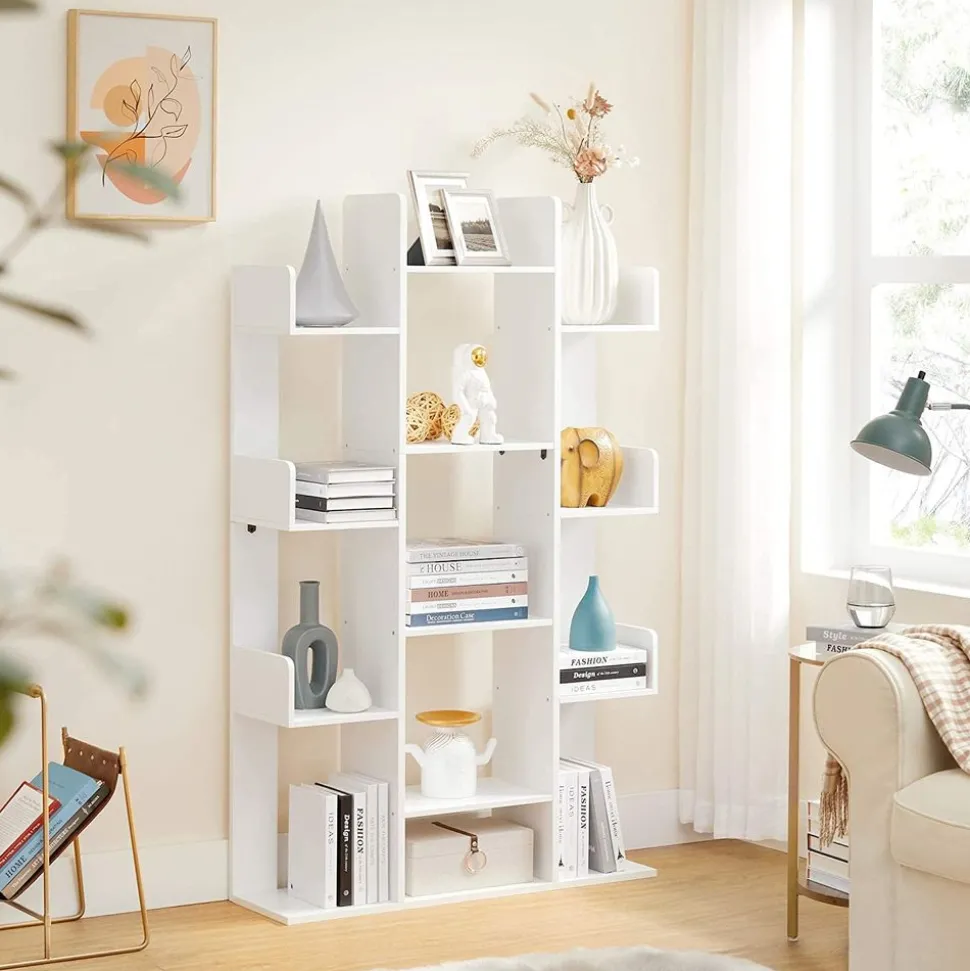 Fashion SONGMICS Coiffeuse triple Blanc