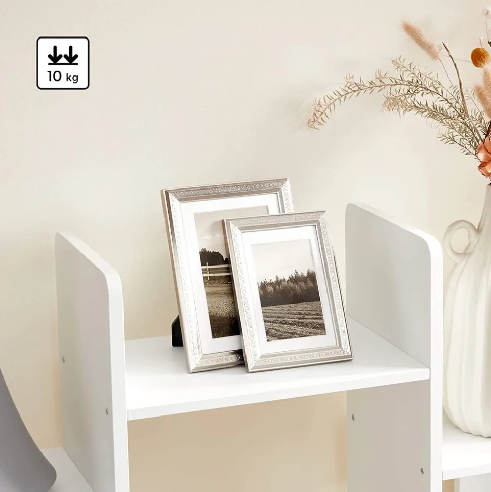 Fashion SONGMICS Coiffeuse triple Blanc