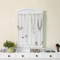 Clearance SONGMICS Coiffeuse triple miroir noir