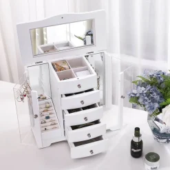 Fashion SONGMICS Colonne métallique Noir