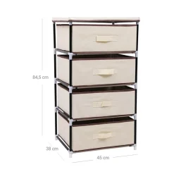 Cheap SONGMICS Commode 4 tiroirs