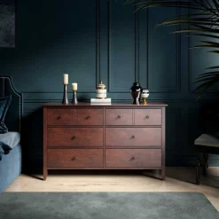 Outlet SONGMICS Commode horizontale espresso Blanc