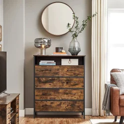 Clearance SONGMICS Commode industriel Rustique