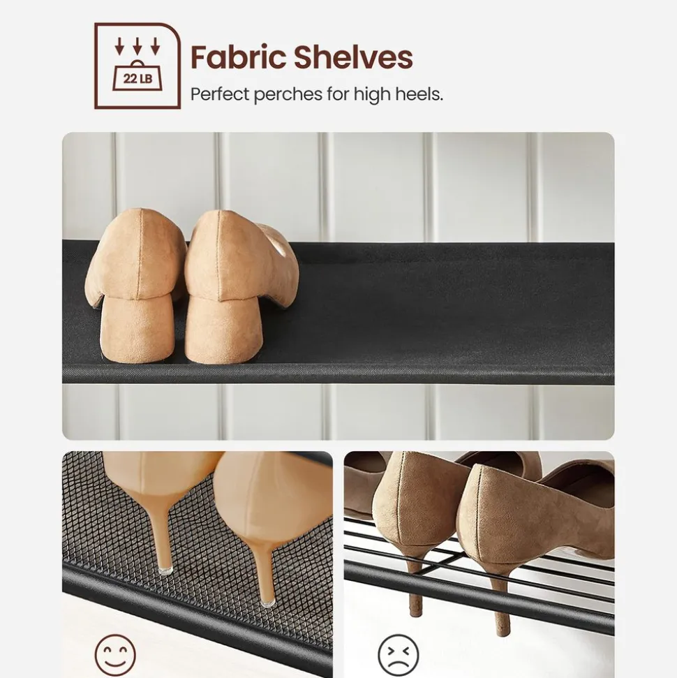 Hot SONGMICS Corbeille à linge boisé