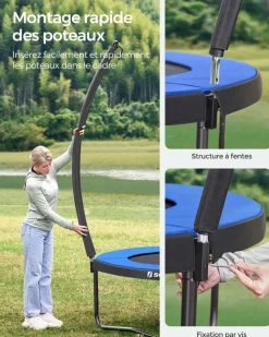 Best Sale SONGMICS Coussin trampoline Ø244 cm