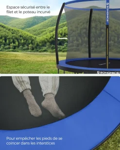 Best Sale SONGMICS Coussin trampoline Ø244 cm