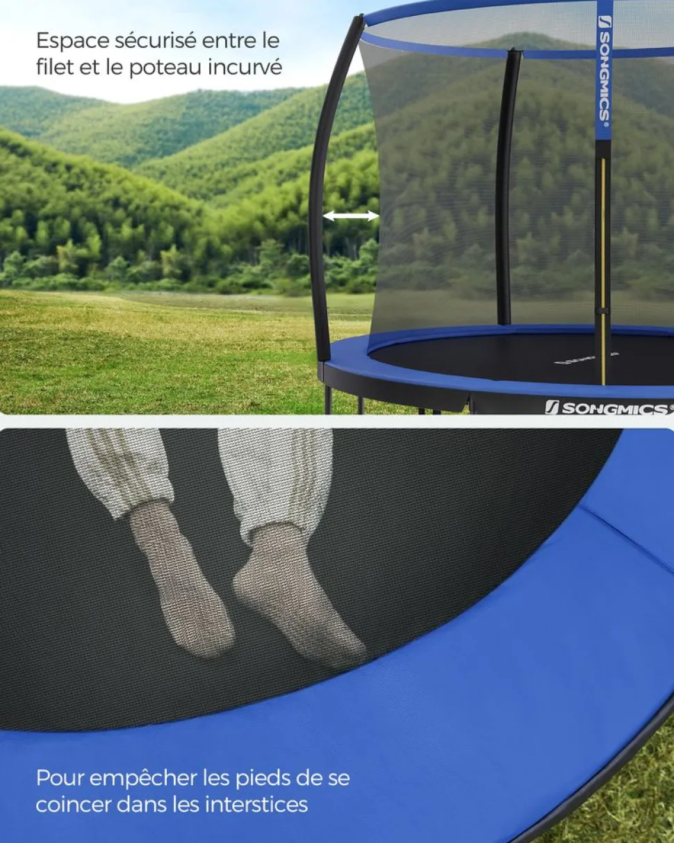 Best Sale SONGMICS Coussin trampoline Ø244 cm