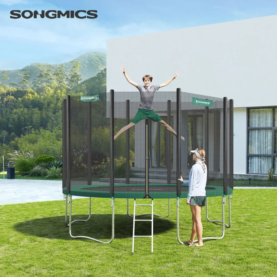 Best Sale SONGMICS Coussin trampoline Ø305 cm Bleu
