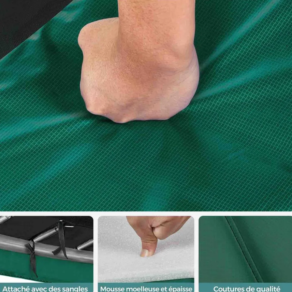 Best Sale SONGMICS Coussin trampoline Ø305 cm Bleu