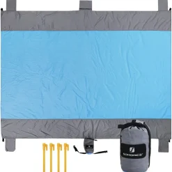 Best Sale SONGMICS Couverture pique-nique bleu vert