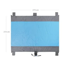 Best Sale SONGMICS Couverture pique-nique bleu vert