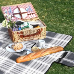 Flash Sale SONGMICS Couverture pique-nique margueritte