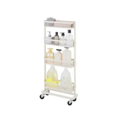 Hot SONGMICS Desserte fine 4 niveaux blanc