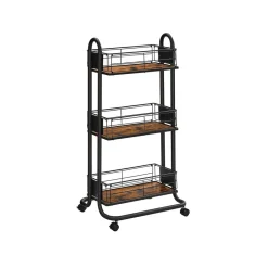 Online SONGMICS Desserte industriel Noir