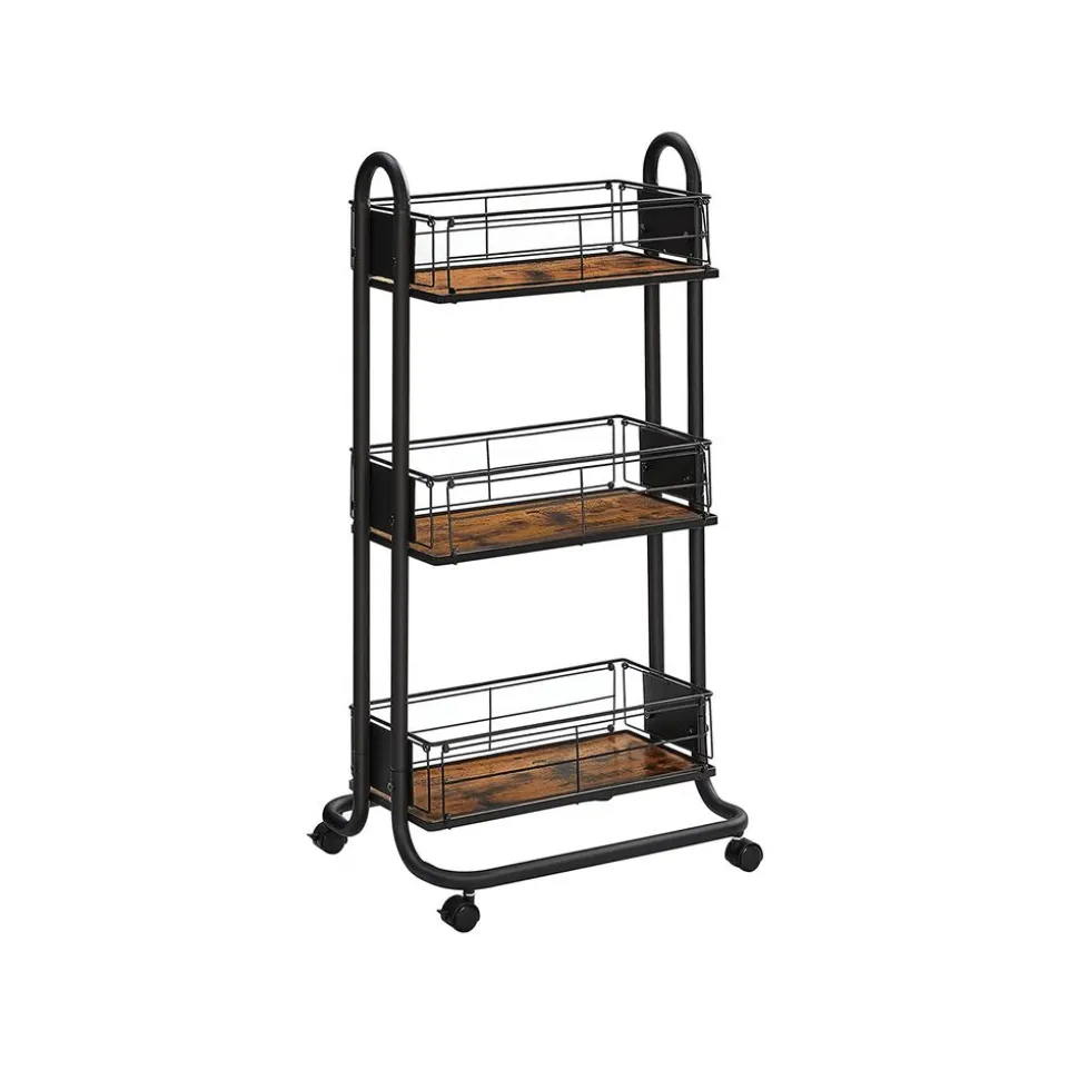 Online SONGMICS Desserte industriel Noir