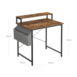 Store SONGMICS Dessus de table 140 cm