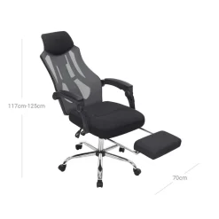 New SONGMICS EKHO 2 tabourets de bar avec dossier incurvé marron caramel