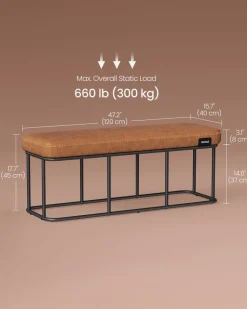 Cheap SONGMICS EKHO Collection - Banc d'entrée pour chambre à coucher