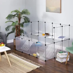 Outlet SONGMICS Enclos modulable 143 x 108 x 92 cm (L x l x H)