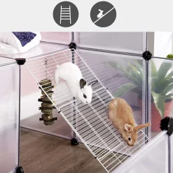 Outlet SONGMICS Enclos modulable 143 x 108 x 92 cm (L x l x H)