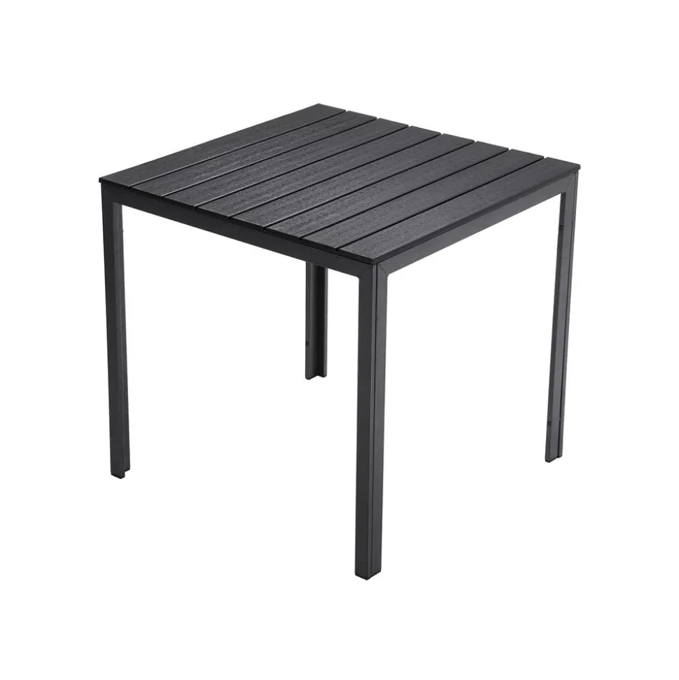 Outlet SONGMICS Ensemble de table et tabourets hauts industriel Marron Rustique + Noir