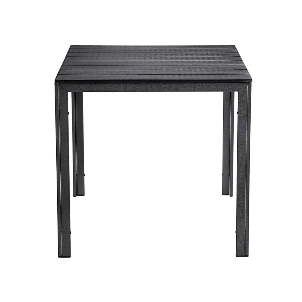 Outlet SONGMICS Ensemble de table et tabourets hauts industriel Marron Rustique + Noir
