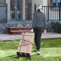 Fashion SONGMICS Escabeau 4 niveaux Noir