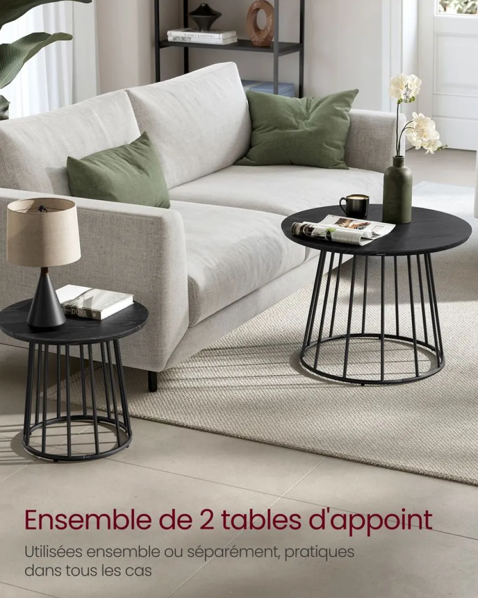 New SONGMICS Fauteuil à bascule beige