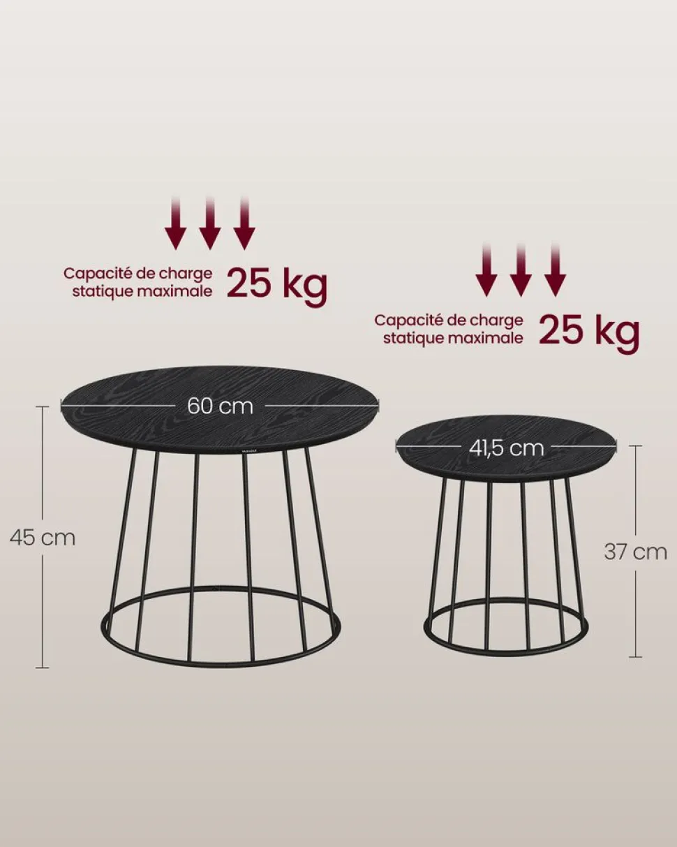 New SONGMICS Fauteuil à bascule beige