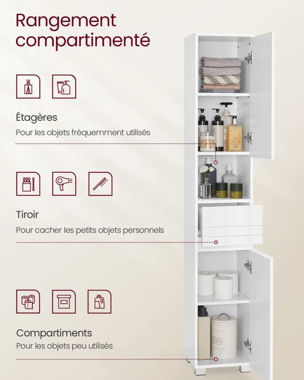 Hot SONGMICS Fauteuil à bascule gris foncé