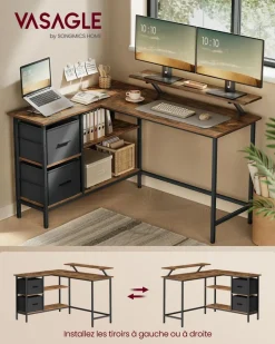 Cheap SONGMICS Fauteuil accoudoirs rabattables