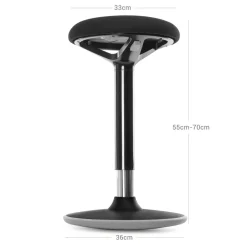 Best SONGMICS Fauteuil de bureau en toile