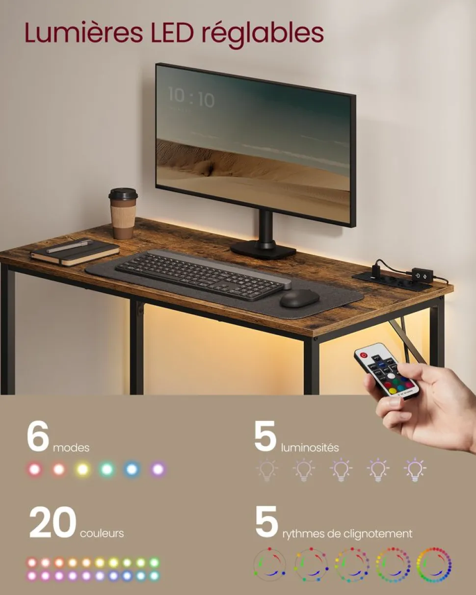 Flash Sale SONGMICS Fauteuil de bureau noir