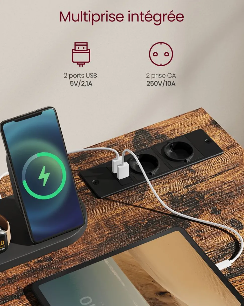 Flash Sale SONGMICS Fauteuil de bureau noir