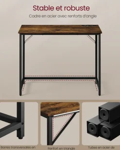 Flash Sale SONGMICS Fauteuil de bureau noir