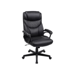 Online SONGMICS Fauteuil de bureau noir Blanc