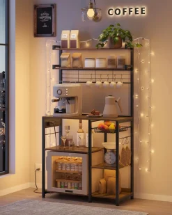 Shop SONGMICS Fauteuil de Salon, avec Accoudoirs et Pieds en Bois Gris Clair