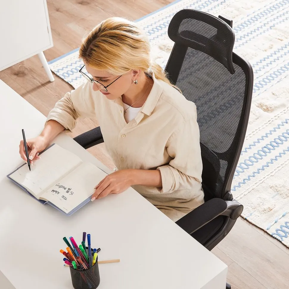 Flash Sale SONGMICS Fauteuil d'ordinateur ergonomique réglable Noir