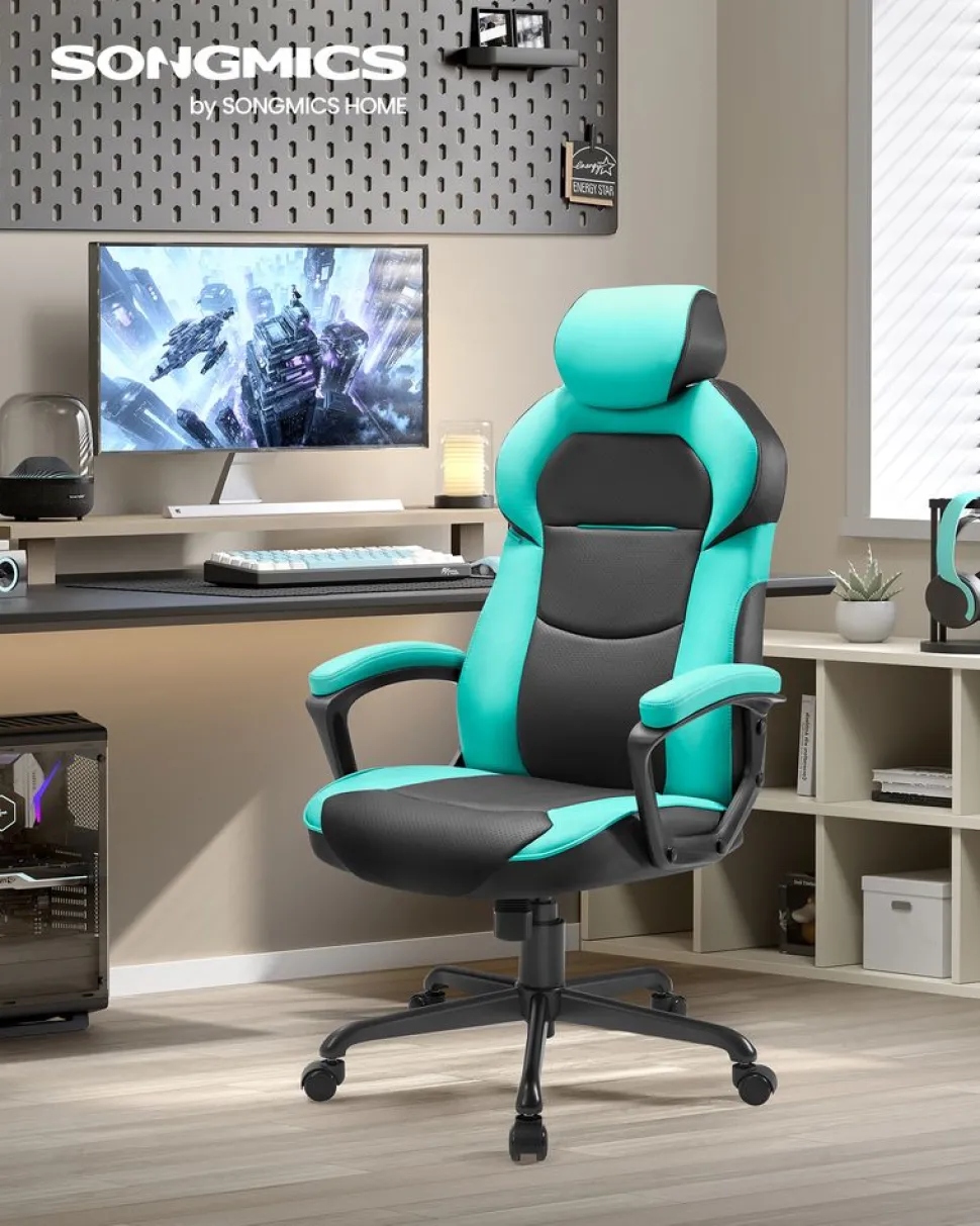 Cheap SONGMICS Fauteuil dossier matelassé