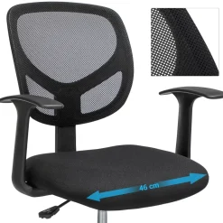 Clearance SONGMICS Fauteuil gamer noir Gris