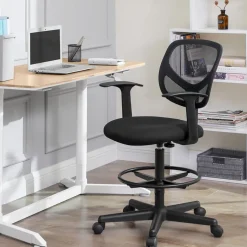 Clearance SONGMICS Fauteuil gamer noir Gris