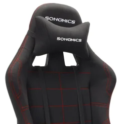 Clearance SONGMICS Fauteuil gamer noir