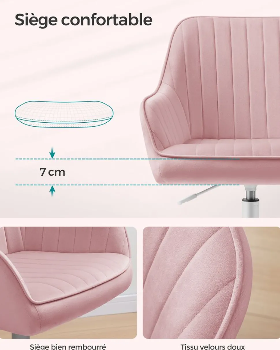 Cheap SONGMICS Fauteuil gamer noir