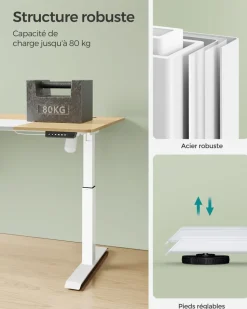 Best SONGMICS Fauteuil gamer noir gris