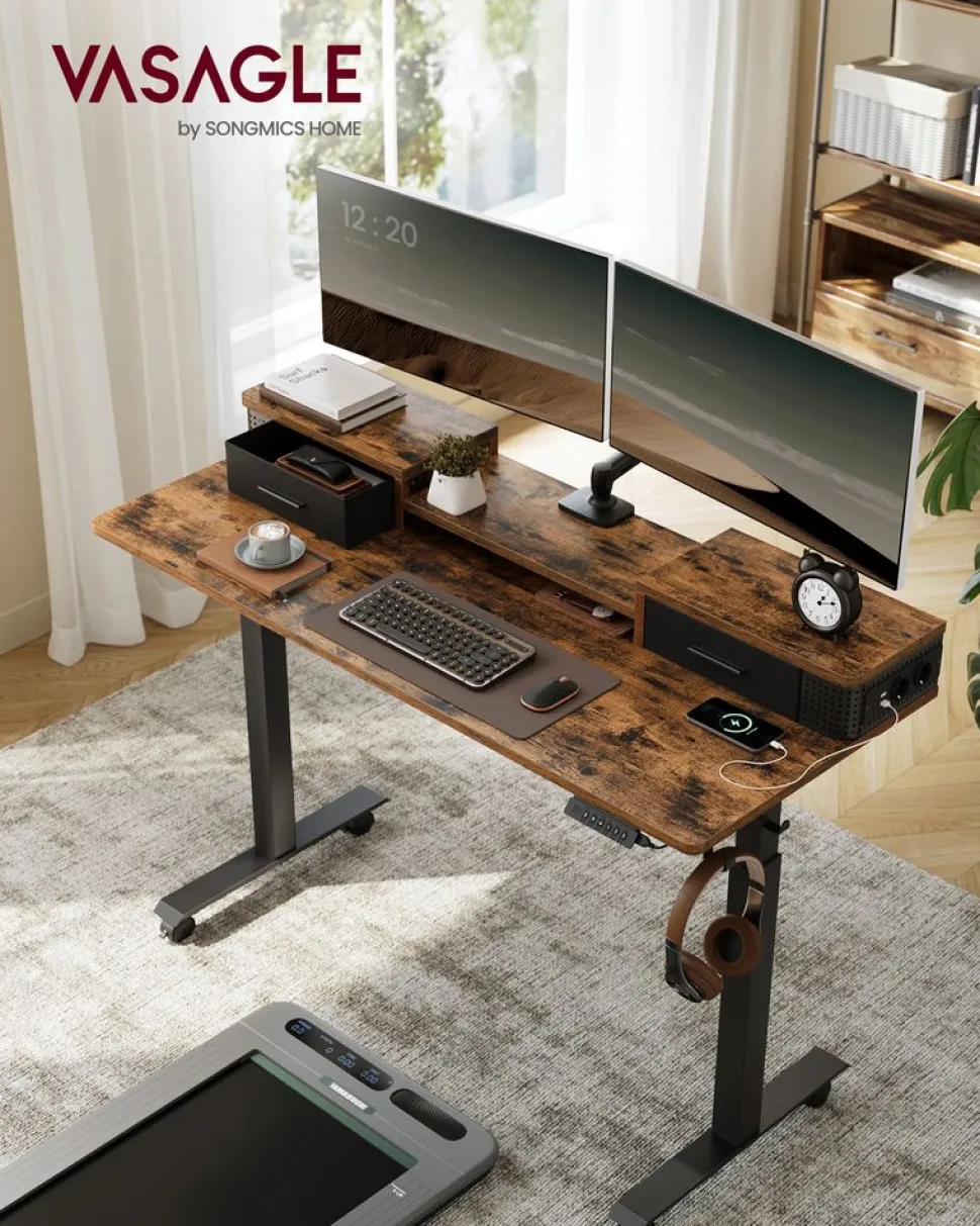 Store SONGMICS Fauteuil gamer noir rouge