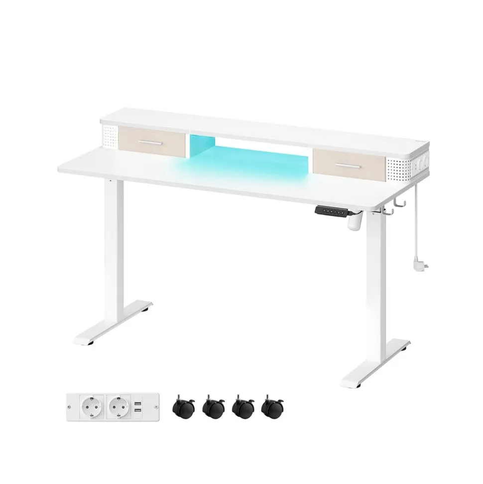 Store SONGMICS Fauteuil gamer noir rouge