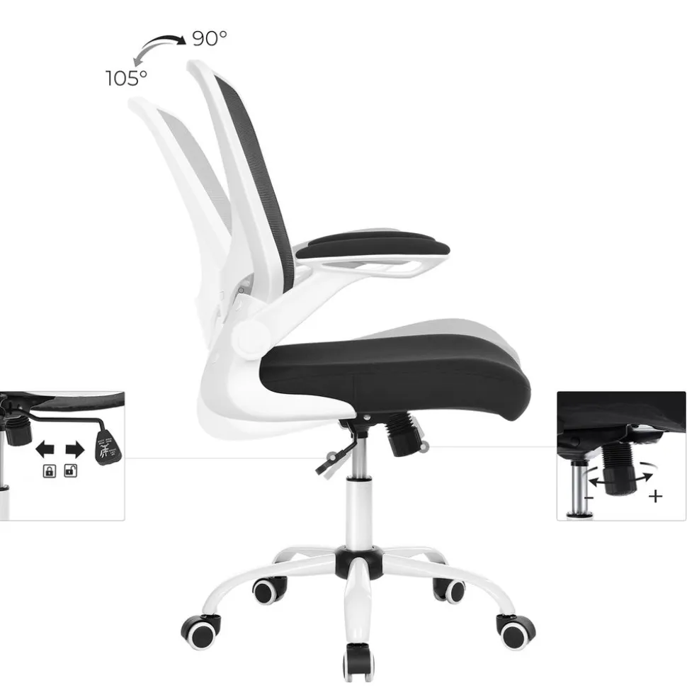 Clearance SONGMICS Fauteuil gaming noir bleu