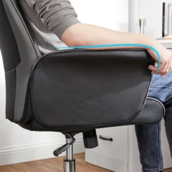 Cheap SONGMICS Fauteuil gaming réglable dossier inclinable noir d'encre