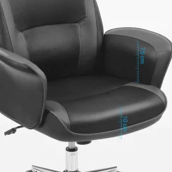 Cheap SONGMICS Fauteuil gaming réglable dossier inclinable noir d'encre